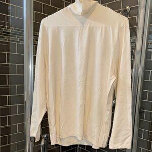 Chico’s Cream Long Sleeve Shirt. NWOT